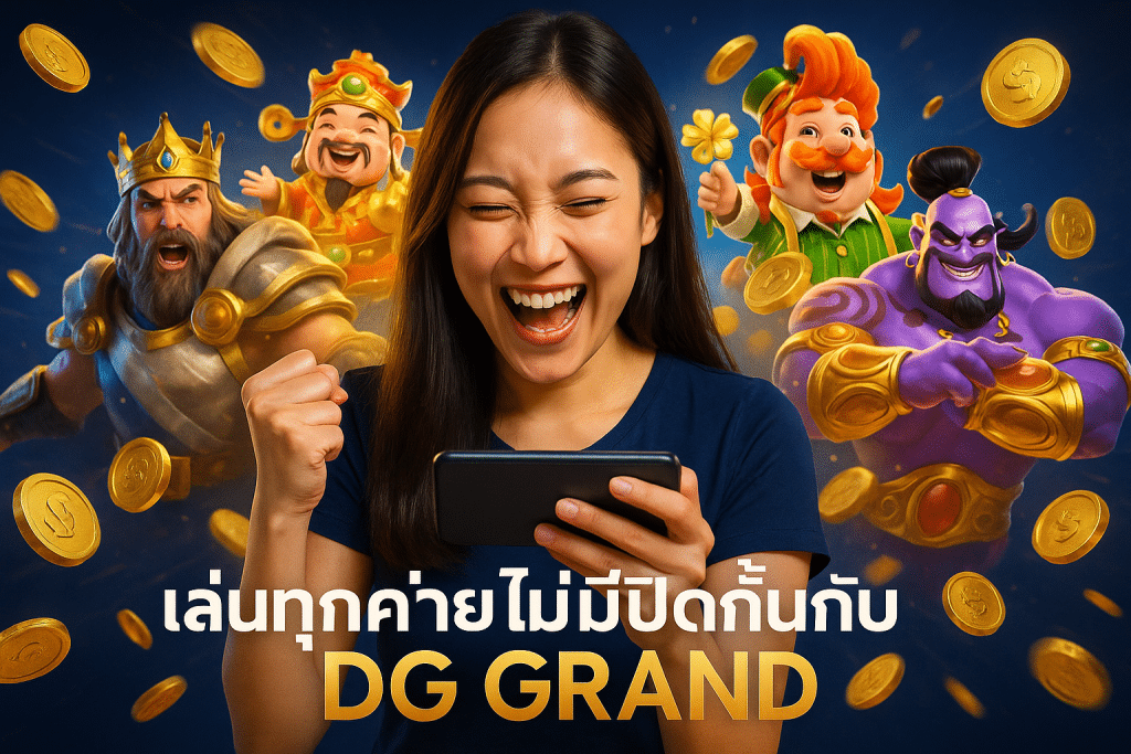 เล่นทุกค่ายไม่มีปิดกั้นกับ DG GRAND