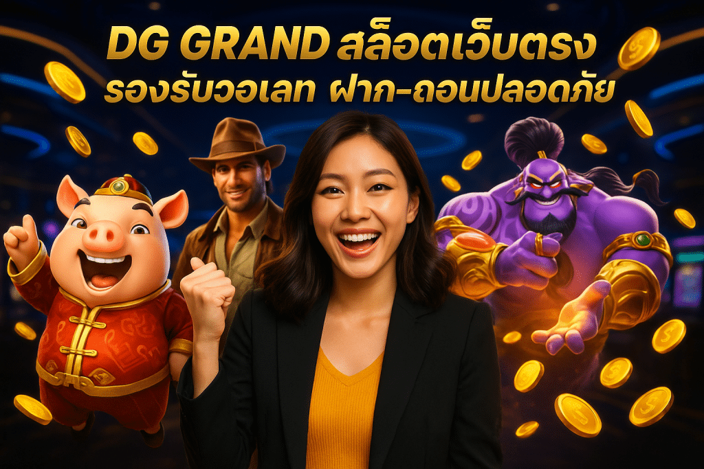 DG GRAND สล็อตเว็บตรง รองรับวอเลท ฝาก-ถอนปลอดภัย